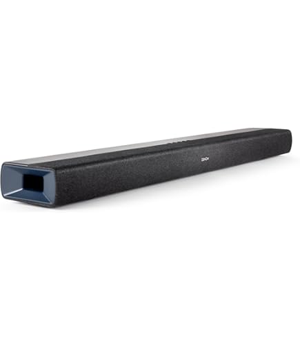 DENON サウンドバー DHT-S217K ブラック DENON - DHT-S217（DHTS217K）デュアルサブウーハー内蔵Dolby Atmos